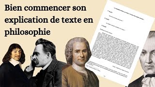 Méthode de lexplication de texte en philosophie  4 étapes pour réussir lintroduction [upl. by Atterrol]