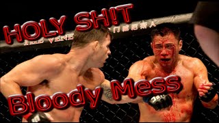 MICHAEL BISPING MAKES CUNG LE BLOODY MESS UFC FIGHT NIGHT 48 Macao [upl. by Innoj529]