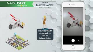 SAP PM App Meldungserstellung  Maintcare [upl. by Aicitel943]