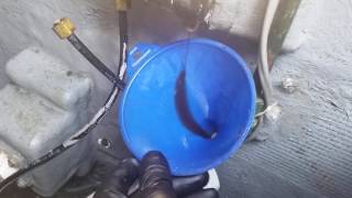 Boat Collision hydraulic steering repair part 2 [upl. by Iaras]