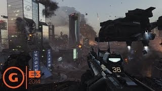 Call of Duty Advanced Warfare  E3 2014 Gameplay Demo  Microsoft Press Conference [upl. by Vergne]