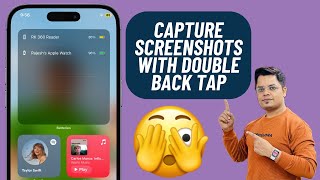 How to Take Screenshot With Double Back Tap on iPhone 2024 [upl. by Yenttihw]