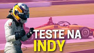 JAMIE CHADWICK GANHA TESTE NA INDY [upl. by Cadmann]