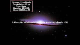 FACTS ABOUT THE SOMBRERO GALAXYEDIT [upl. by Aratal]