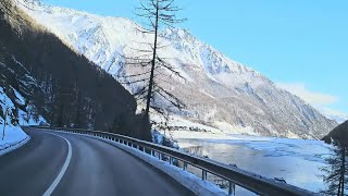 🇮🇹🚙 Südtirol ❄️ Kurzras ➡️ Schnalstal 4K HDR [upl. by Imelida]