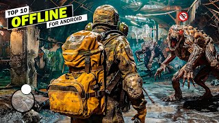 TOP 10 Best OFFLINE GAMES For Android amp iOS 2024 ✅ [upl. by Anierdna]