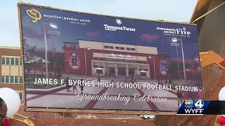 Byrnes High School gets new football stadium [upl. by Ecineg]