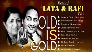 Best of LATA amp RAFI  Golden Collection of Hindi Yugaleet  OLD IS GOLD [upl. by Nirrak]