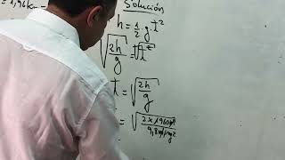 FISICA Caída libre de los cuerpos 1er Nivel Clae 7 EMPPJA [upl. by Roswell]