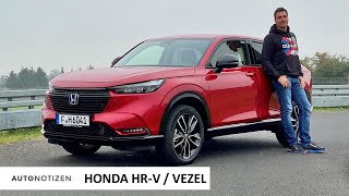 2022 Honda HRV  Vezel Hybrid First Test Drive  Full English Review [upl. by Llerut917]