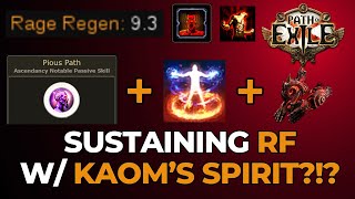 Kaoms Spirit Righteous Fire and Pious Path  Clear Sanctums Faster with Rage Berserk and RF [upl. by Sholeen]