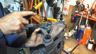 Installing Poly V or Gilmer belt Shopsmith Mark V [upl. by Anhaj125]