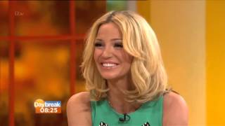 Sarah Harding Interview Daybreak 03 05 2013 [upl. by Dibb]