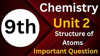 Class 9th Chemistry Chapter 2 Important Question  9th Chemistry Unit 2 Important Short Long [upl. by Heigho]