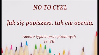 Jak napisać bardzo dobrą pracę na egzaminieczęść 7 pamiętnikdziennikwspomnienie [upl. by Mezoff]