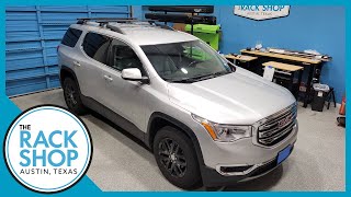 20172024 GMC Acadia Thule Wingbar Evo Raised Rail Complete Roof Rack  The Rack Shop  Austin TX [upl. by Eadahs]