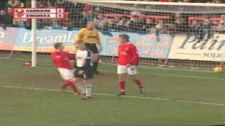 Harriers 20 Swansea 210204 Jesper gets his goal [upl. by Muncey]