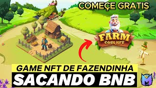 JOGO GRATIS FAZENDINHA  SACANDO BNB  Free to Play  Farm Coin [upl. by Koralle978]