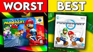 Ranking All 12 Mario Kart Games [upl. by Anemij]