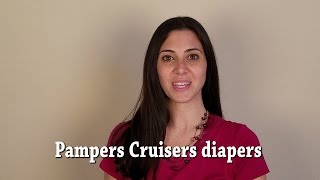 Pampers Cruisers diapers [upl. by Anavlis]