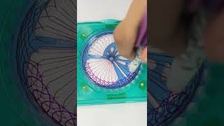 Meditative ASMR Spirograph  Relax and Focus with Soothing Patterns art spirograph shorts 2024 [upl. by Nollat]