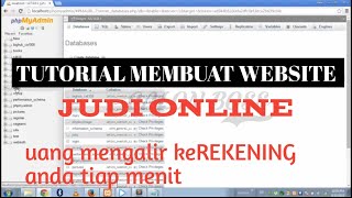 TUTORIAL CARA BUAT WEBSITE SLOT JUDI ONLINEdijamin dompetmu gak pernah kosong [upl. by Aikyn981]