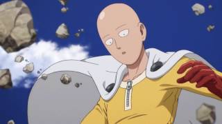 Saitama vs Genos Fight  One Punch Man 60FPS [upl. by Ecinuahs]