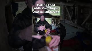 Cooking Food While Camping In Alaska Rainforest [upl. by Dang]