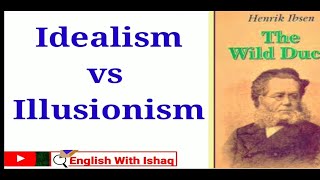 differentiate between realism vs illusionism in Ibsen play wild duck [upl. by Aikkin]