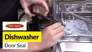 Replace the Door Seal on a Tricity Bendix Dishwasher  Super Quick [upl. by Aehs790]