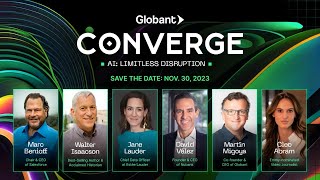 Globant Converge  AI Limitless Disruption [upl. by Narak]