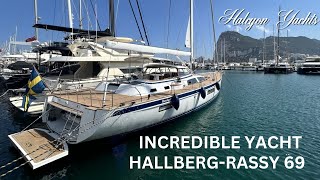 HallbergRassy 69 A Yacht Delivery from Cannes to Ellos An Incredible yacht Part One [upl. by Oremoh]