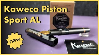 138 Kaweco Piston Sport AL  Neuheit Kaweco Kolbenfüller [upl. by Aneba725]