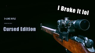 Cursed Guns  3Line Rifle Edition ACTUALLY BROKEN [upl. by Anurag]