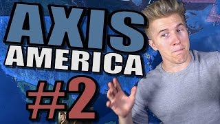 Hearts of Iron 4  Fascist USA AXIS AMERICA Gameplay  HOI4 Part 2  The Free American Empire [upl. by Elmajian628]