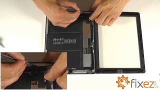 iPad 4 Screen Repair amp Disassemble [upl. by Shih]