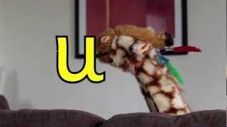 Geraldine the Giraffe learns u sound [upl. by Elleirol]