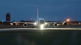 USAF Spy Plane at RAF Mildenhall RC135W Rivet Joint [upl. by Rammus]