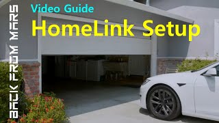 Video Guide  Tesla HomeLink Setup [upl. by Erving]