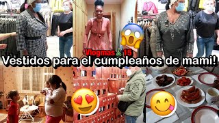 VLOGMAS🎄15  VESTIDOS PARA EL CUMPLEAÑOS DE MI MAMÁ  CESTAS DE REGALO PARA NAVIDAD  15 Dic 2020 [upl. by Aicylla]