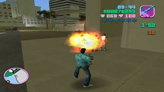 Gta Vice City  Rampage 32  Kill 25 gang members in 2 minutes  Hyman Memorial Stadium Rampage [upl. by Ahsened581]