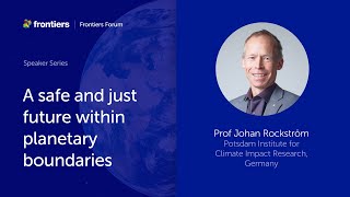 Johan Rockström  A safe and just future within planetary boundaries [upl. by Ahsikrats]