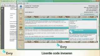 Licentie code invoeren [upl. by Nwahsyar]