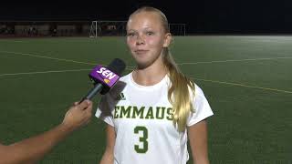 EPC Girls Soccer  Emmaus vs Whitehall [upl. by Ahsa419]