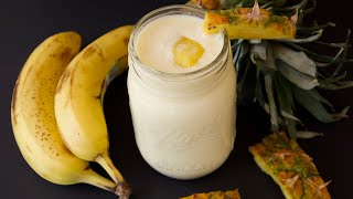 PINA COLADA WEIGHT GAIN SMOOTHIE  EASY RECIPE  REFRESHING AND HEALTHY [upl. by Aitat306]