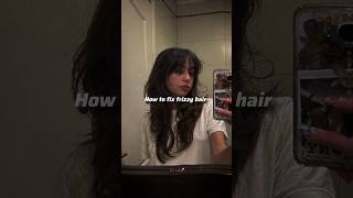 How to fix frizzy hair fypシ゚viral ytshorts haircaretips aesthetic viralshorts [upl. by Dnalevelc]