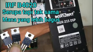 Cara memilih tr mosfet irf b4020 yang bagus [upl. by Isidor]