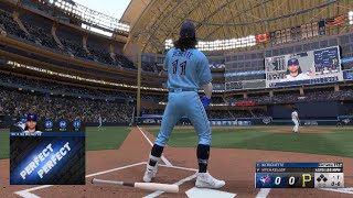 Bo Bichette no doubt HR animation MLB The Show 24 [upl. by Amliw]