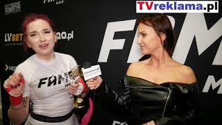 Godlewska vs Linkiewicz Marta Linkiewicz wygrała walkę z Moniką Esmeraldą Godlewską FAME MMA 3 [upl. by Farrand]