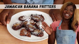 Easy Jamaican Banana Fritters [upl. by Fabron]